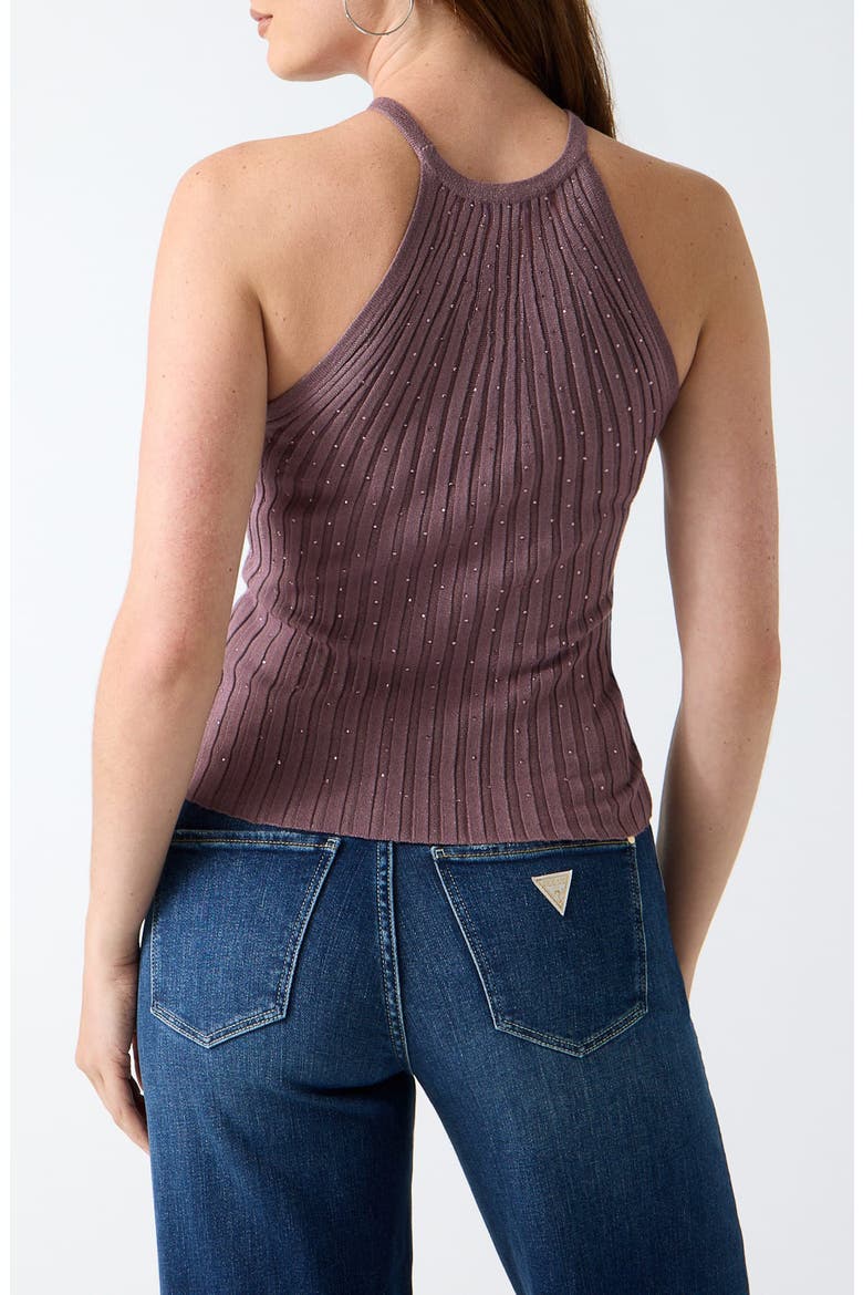 Metallic Rib Tank, Alternate, color, PURPLE
