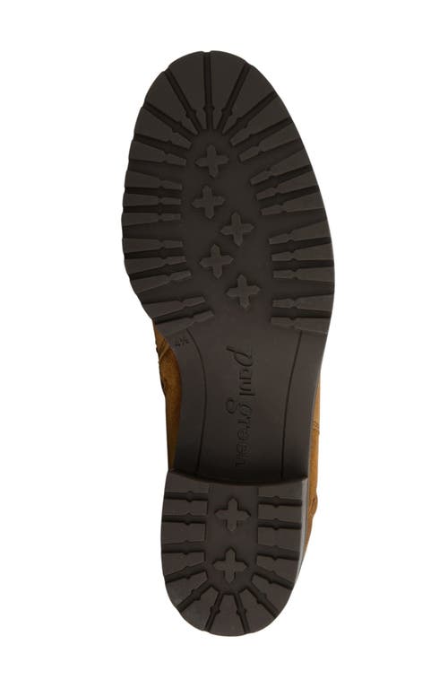 Paul Green Cheyenne Faux Fur Lined Bootie In Animal Print