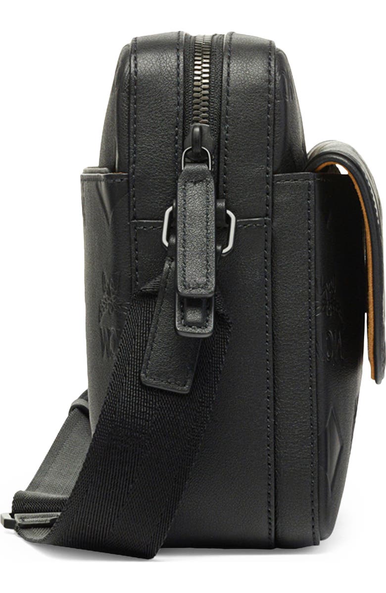 MCM Medium Aren Leather Crossbody Bag, Alternate, color,