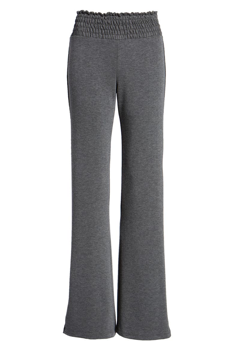 Off Duty French Terry Pants, Alternate, color, GREY DARK HEATHER