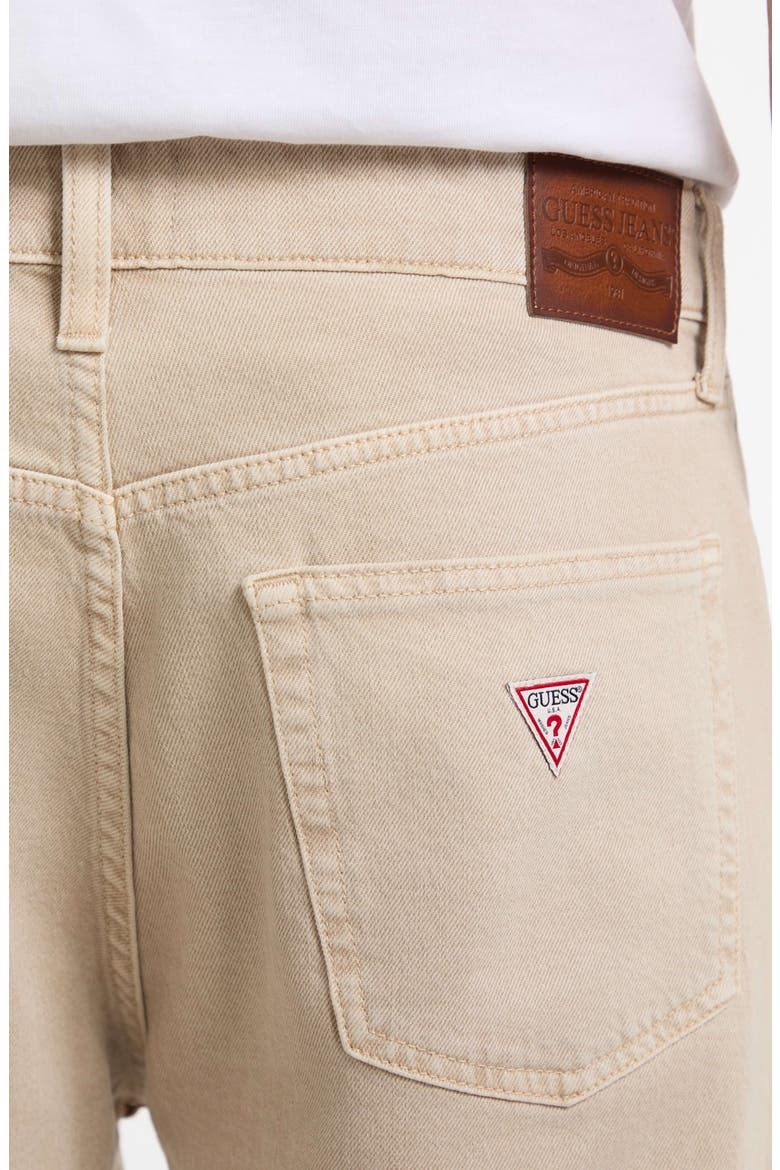 G16 Relaxed Straight Leg Jeans, Alternate, color, BEIGE