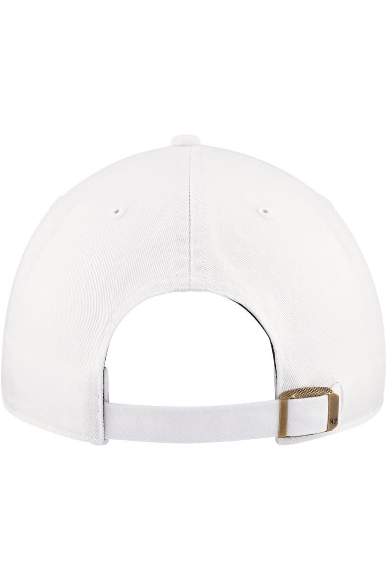 Men's '47 White Purdue Boilermakers Clean Up Adjustable Hat, Alternate, color, White