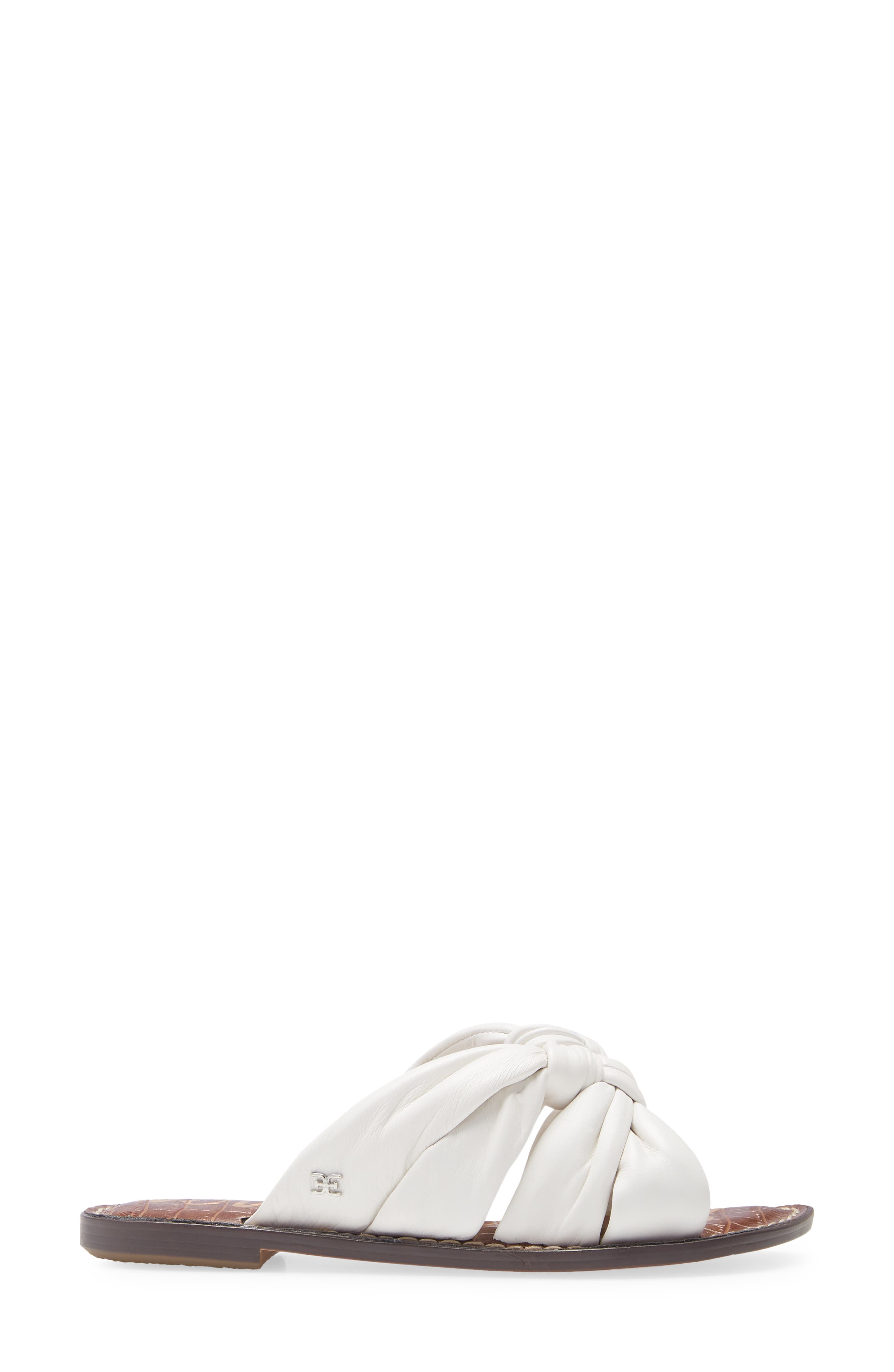 Garson Slide Sandal, Alternate, color, BRIGHT WHITE
