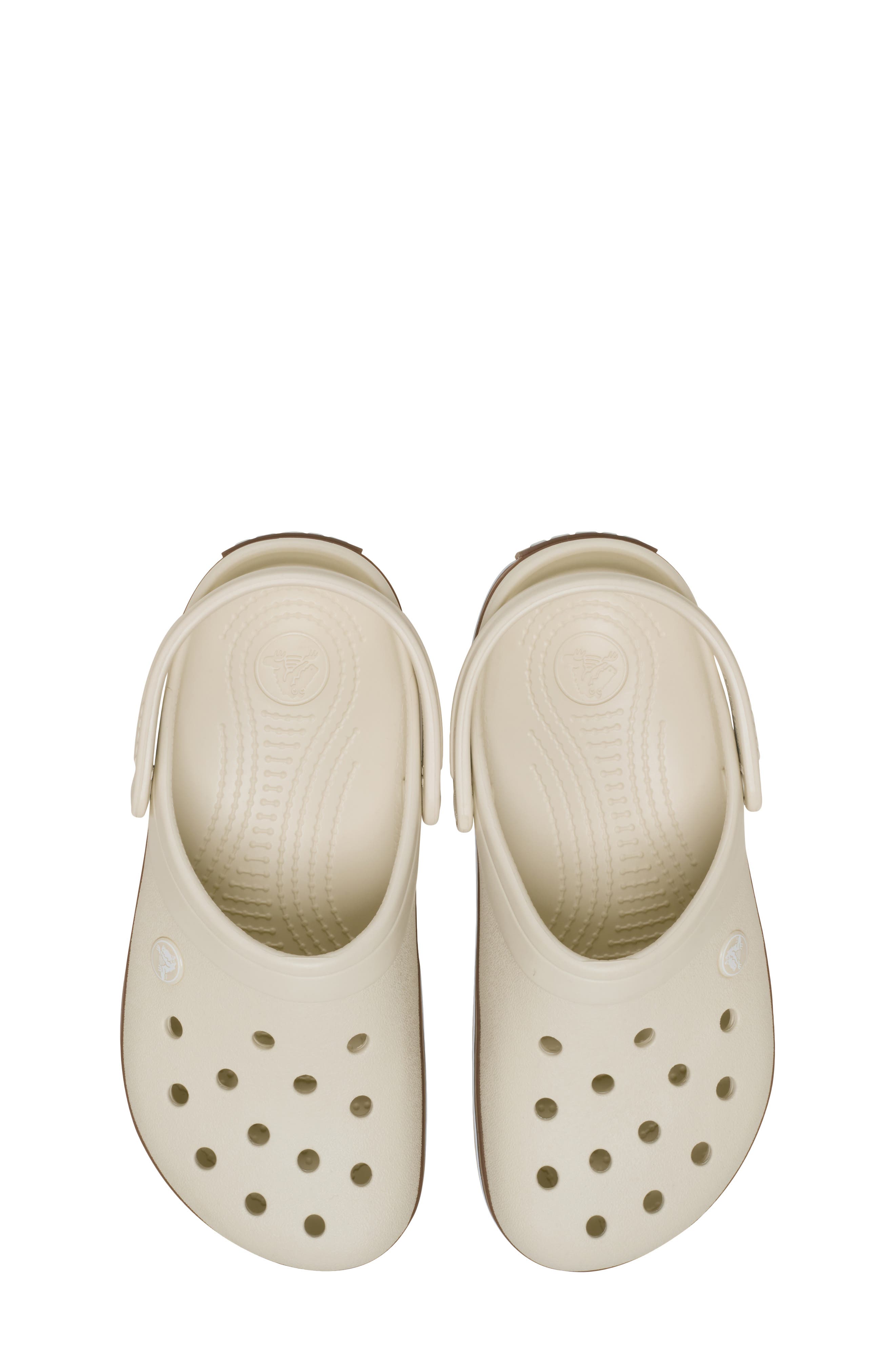 Kids' Crocband Gum Clog, Alternate, color, SUMMIT WHITE