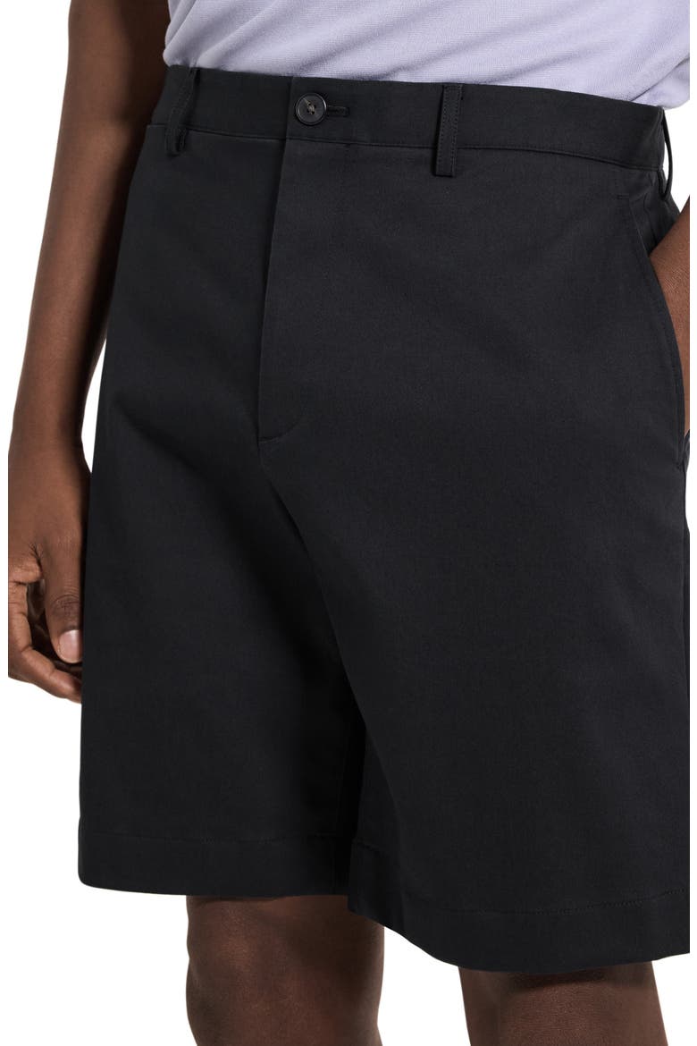 Standard Chino in Moonsoft Cotton Blend Shorts, Alternate, color, BLACK
