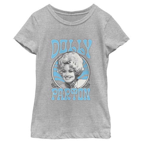 Girls' Groovy Frame Badge Short Sleeve T-shirt