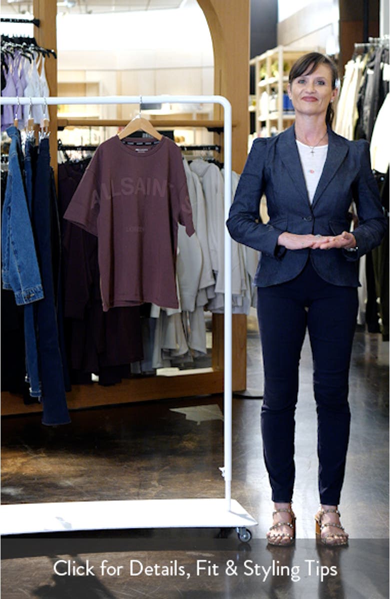 Kids' Oversize Logo Graphic T-Shirt, sales video thumbnail