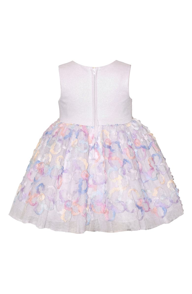 Iris & Ivy Metallic Bead Detail Floral Embroidery Dress, Alternate, color, Lavender