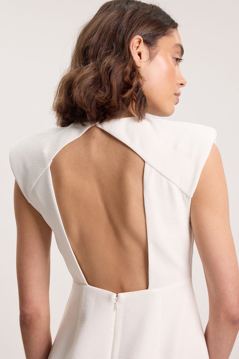 Sleeveless Pencil Midi Dress, Alternate, color, Ivory