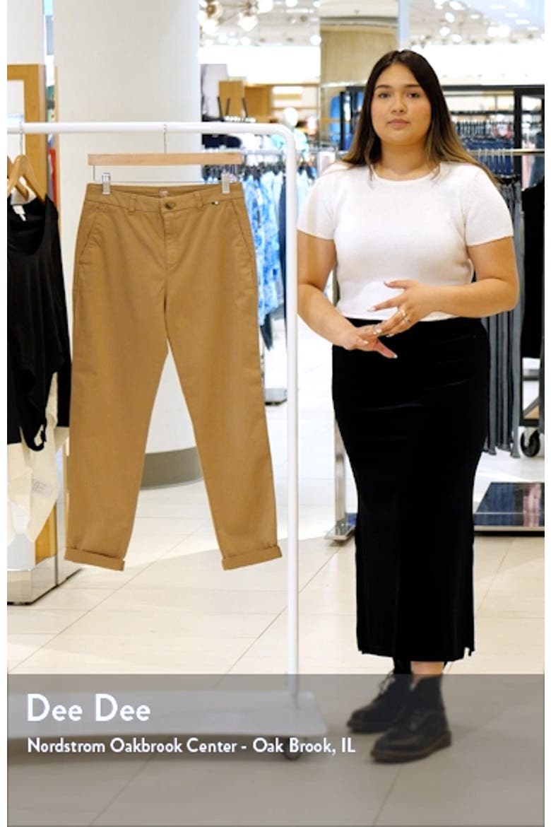 Tachine Stretch Cotton Trousers video