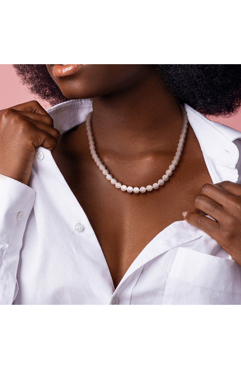 DELMAR Cultured Pearl Necklace, 7–7.5mm, Alternate, color, 
