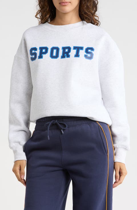 Varsity Vault Fleece Graphic Sweatshirt