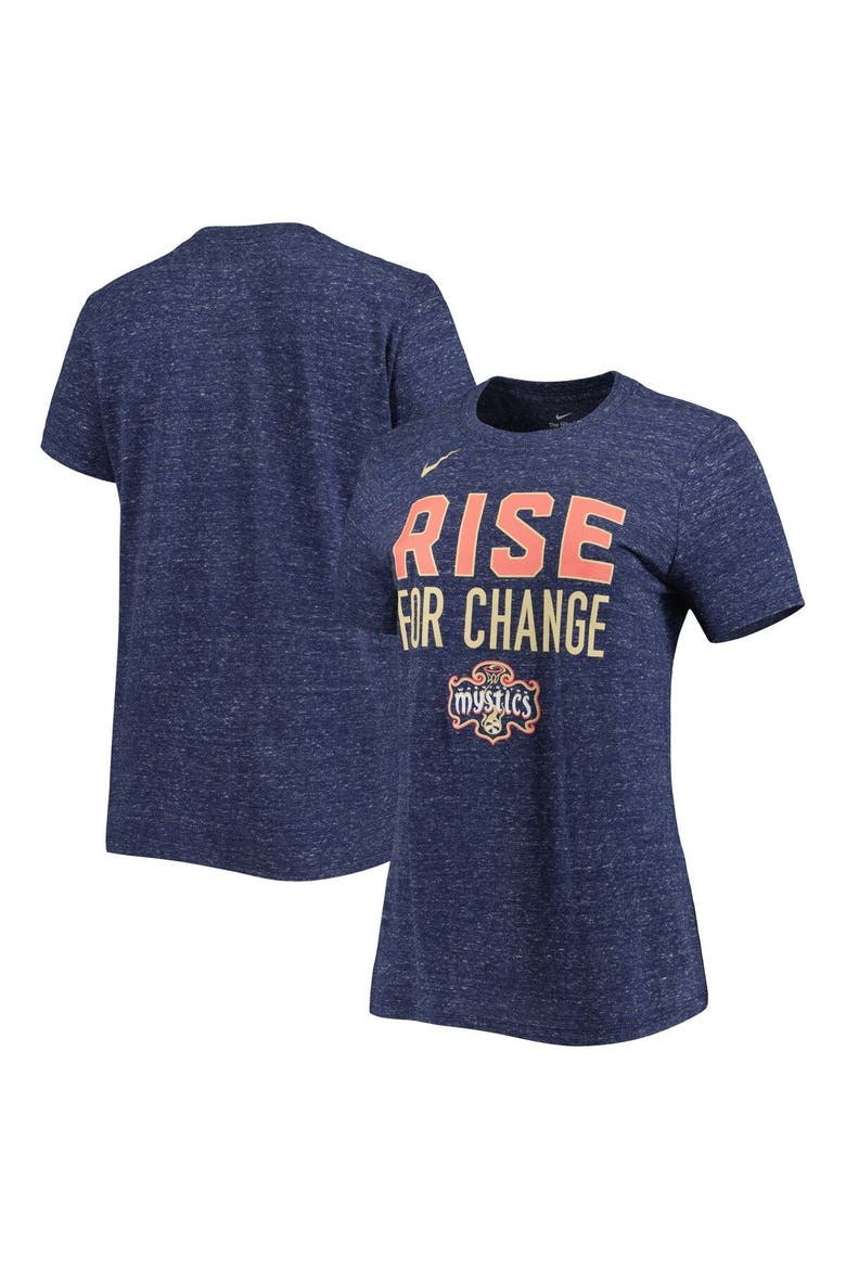 Women's Nike Navy Washington Mystics Varsity T-Shirt, Main, color, Navy