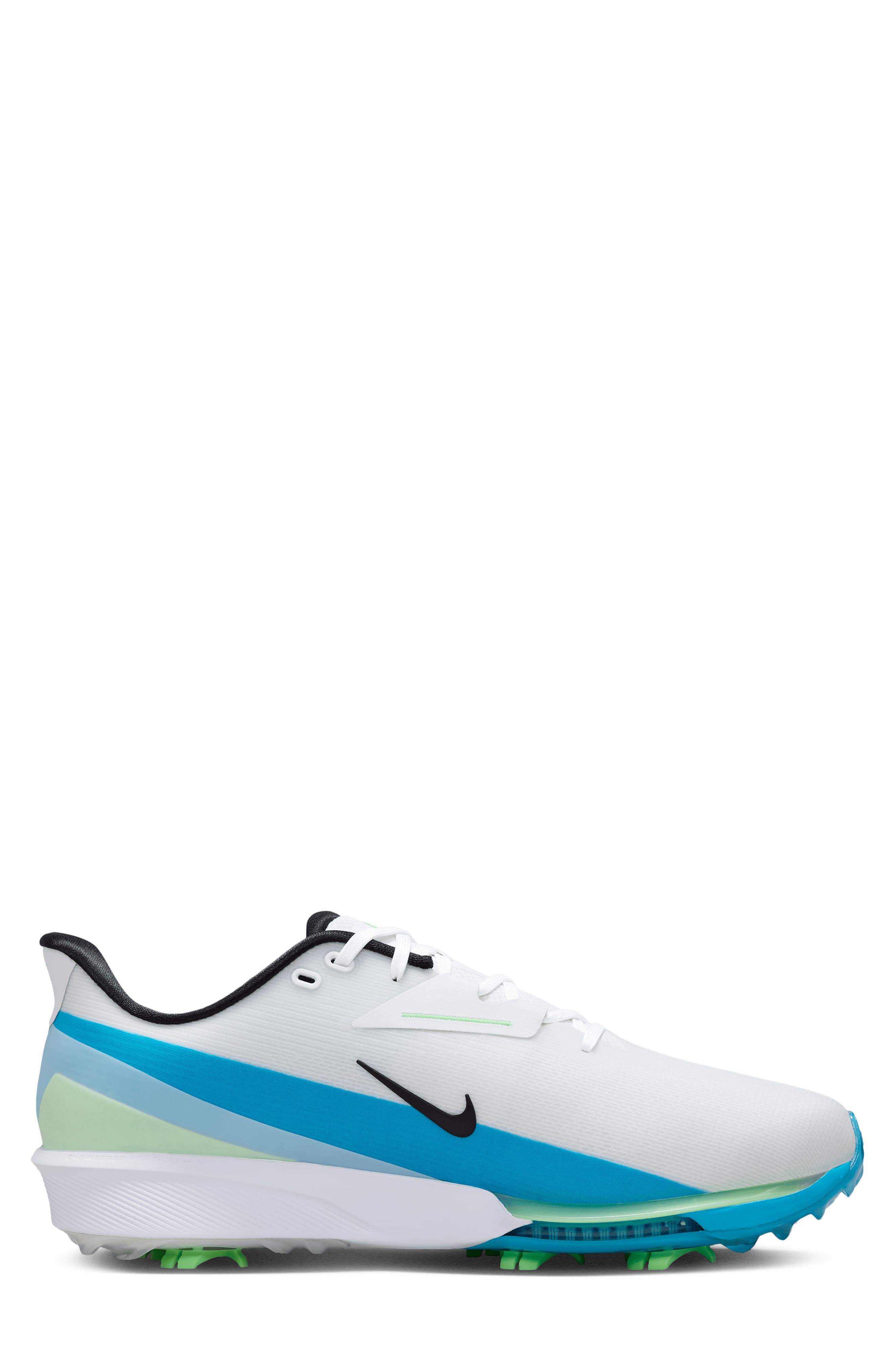 Next% TOUR 3 Waterproof Golf Shoe, Alternate, color, WHITE/ LIGHT BLUE/ BLACK
