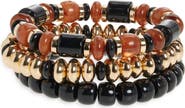 NORDSTROM RACK 3-Pack Assorted Beaded Bracelet Set