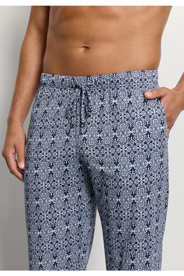 Night And Day Cotton Drawstring Pants, Alternate, color, Heritage Tiles