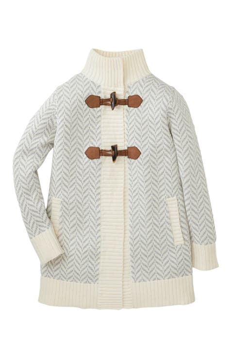 Baby Girls' Toggle Sweater Cardigan, Infant