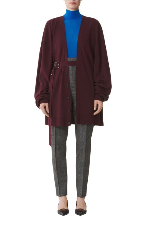 Wool And Cashmere Oversized Cardigan