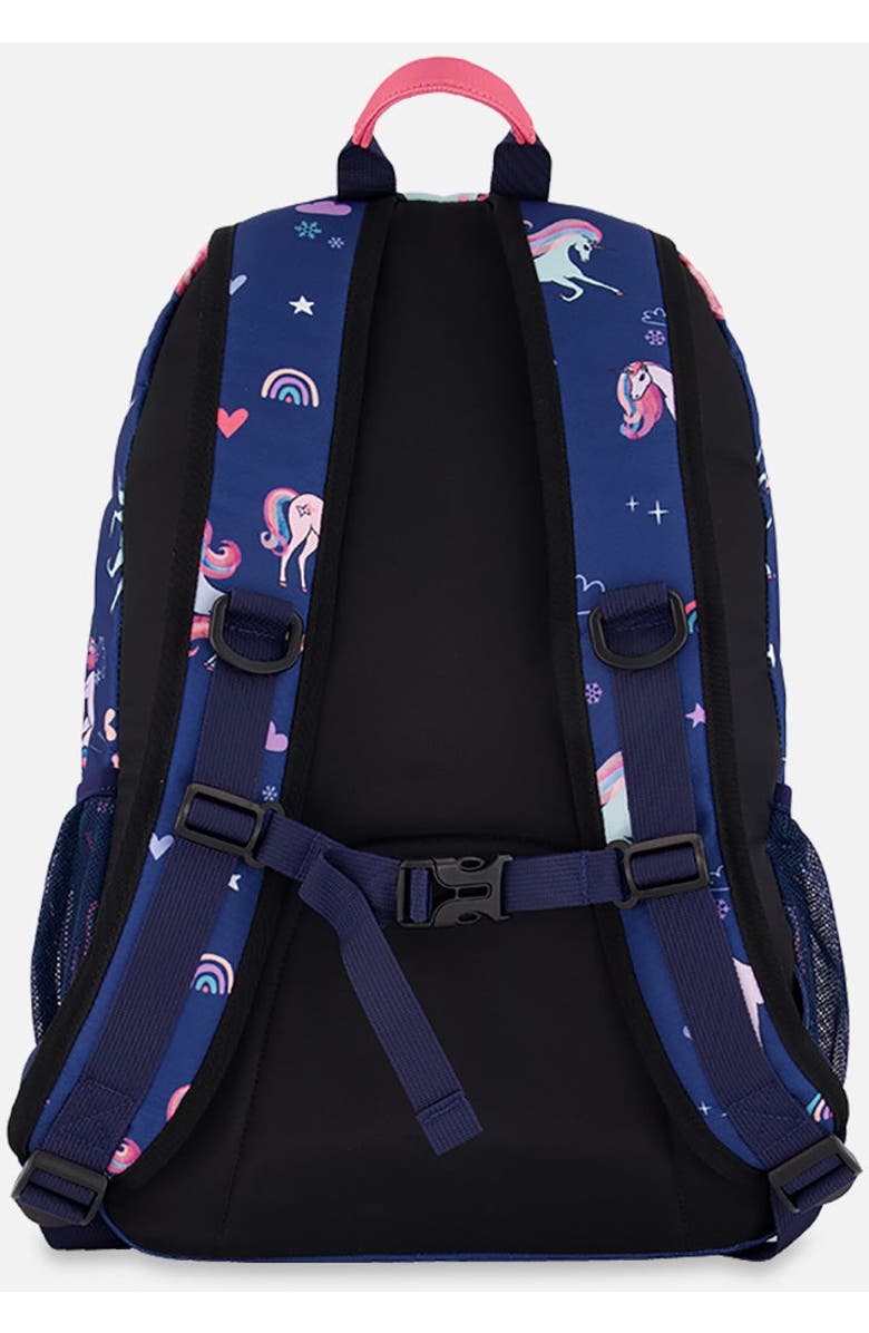Deux par Deux Kids Backpack Unicorn, Alternate, color,