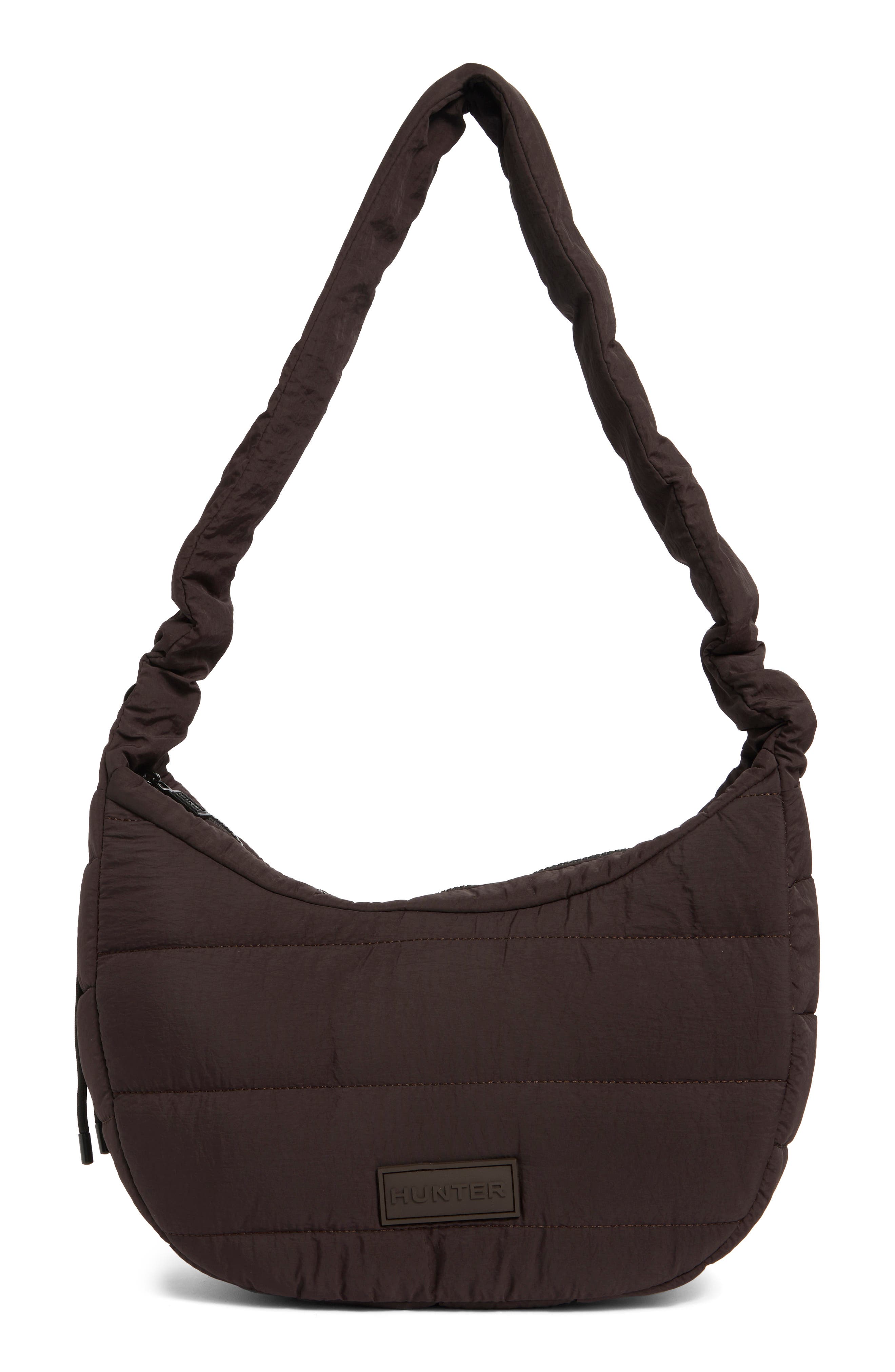 Hunter Dash Quilted Nylon Shoulder Bag, Main, color, 