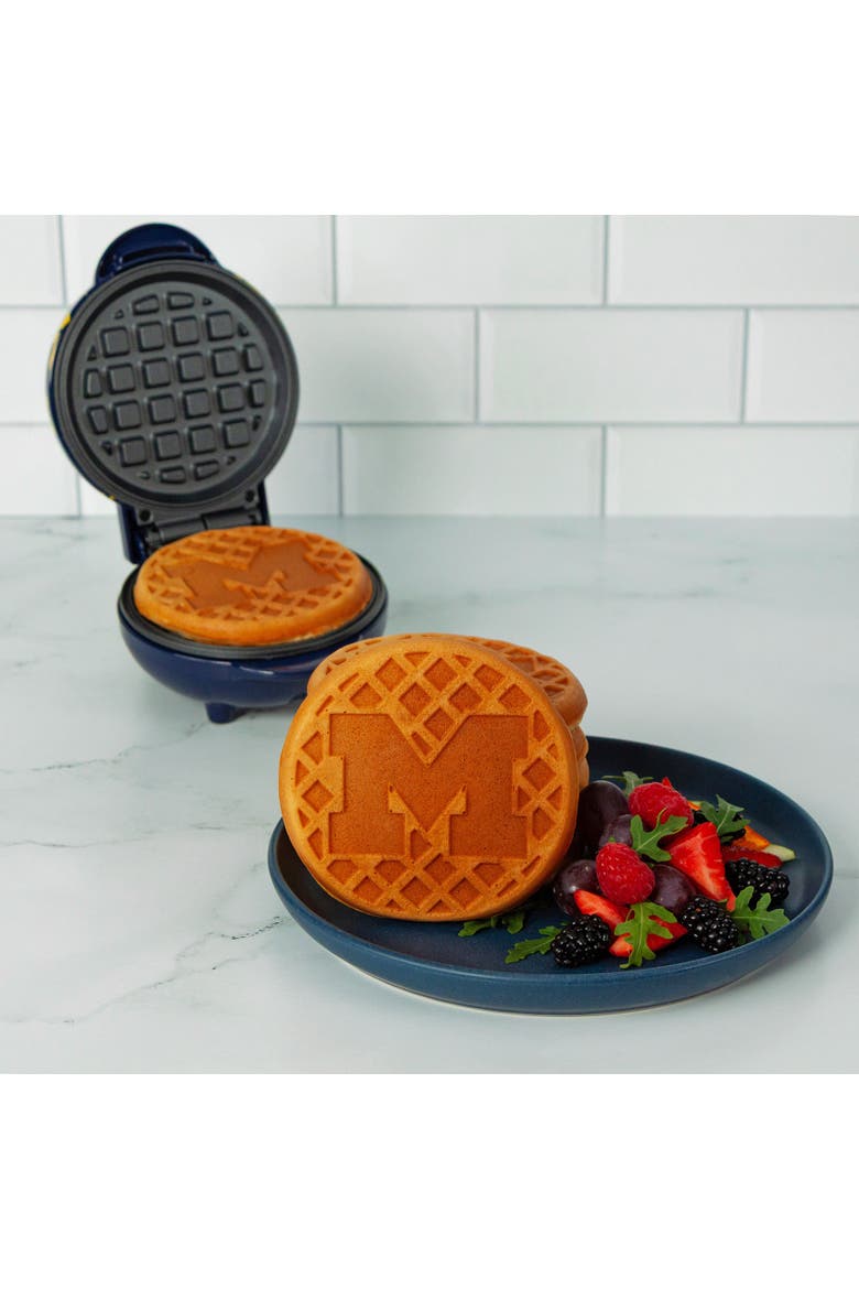 University of Michigan Mini Waffle Maker, Alternate, color, None