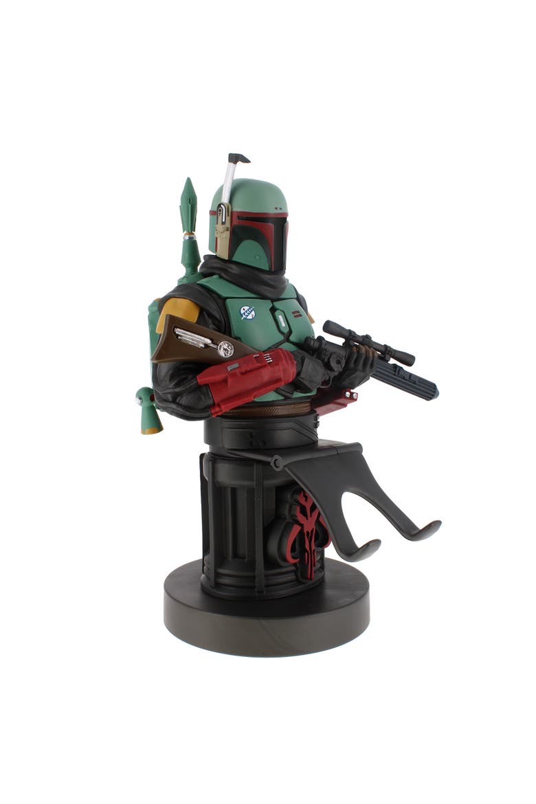 The Mandalorian Boba Fett Phone & Gaming Controller Stand, Alternate, color, Multicolored