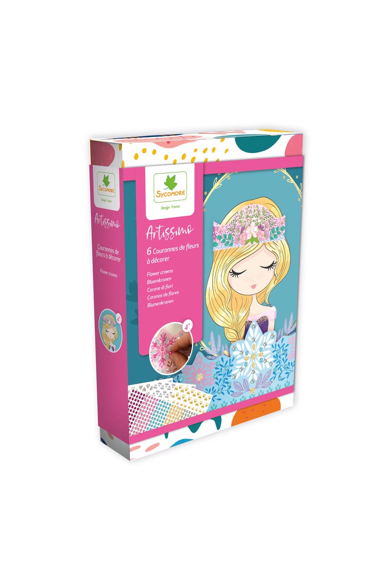 Sycomore Artissimo -S Princess Crowns To Decorate - 4y+, Main, color, Multicolor