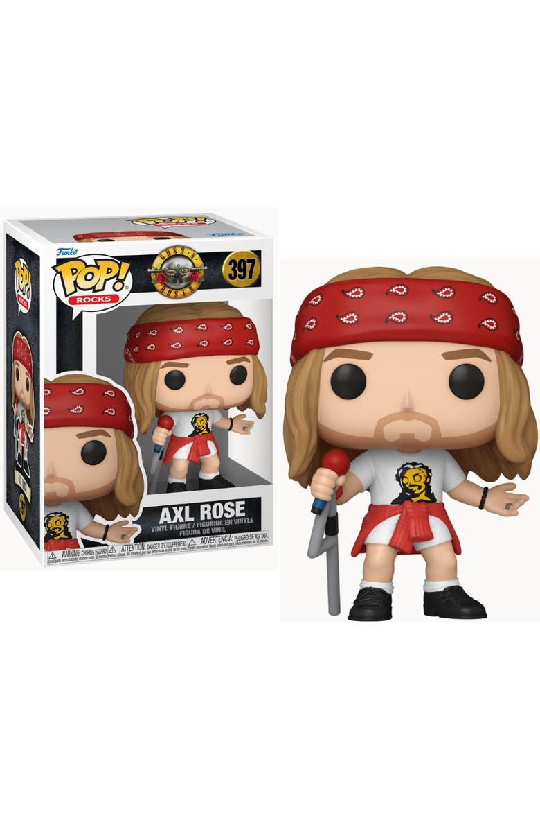 Funko Axl Rose (Guns N Roses) 1992 Funko Pop! Rocks, Main, color, White
