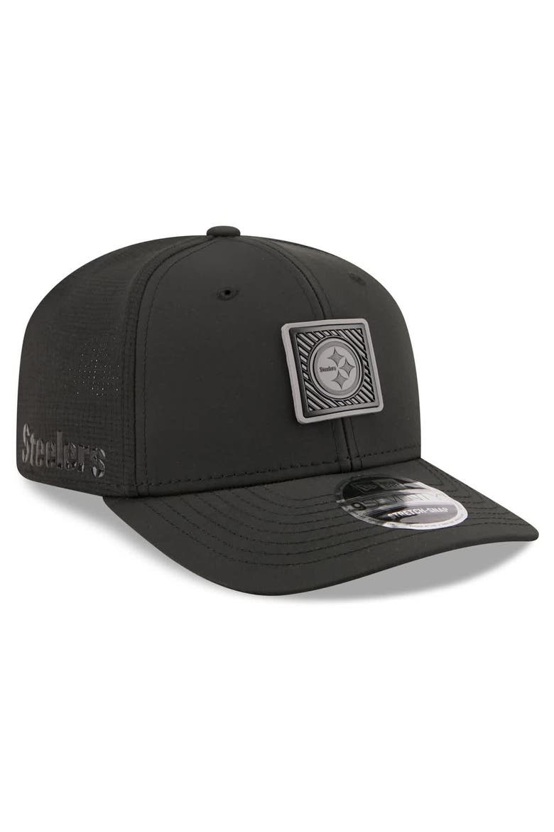 Men's New Era  Black Pittsburgh Steelers 2026 NFL Training Camp 9SEVENTY Adjustable Hat, Main, color, Black