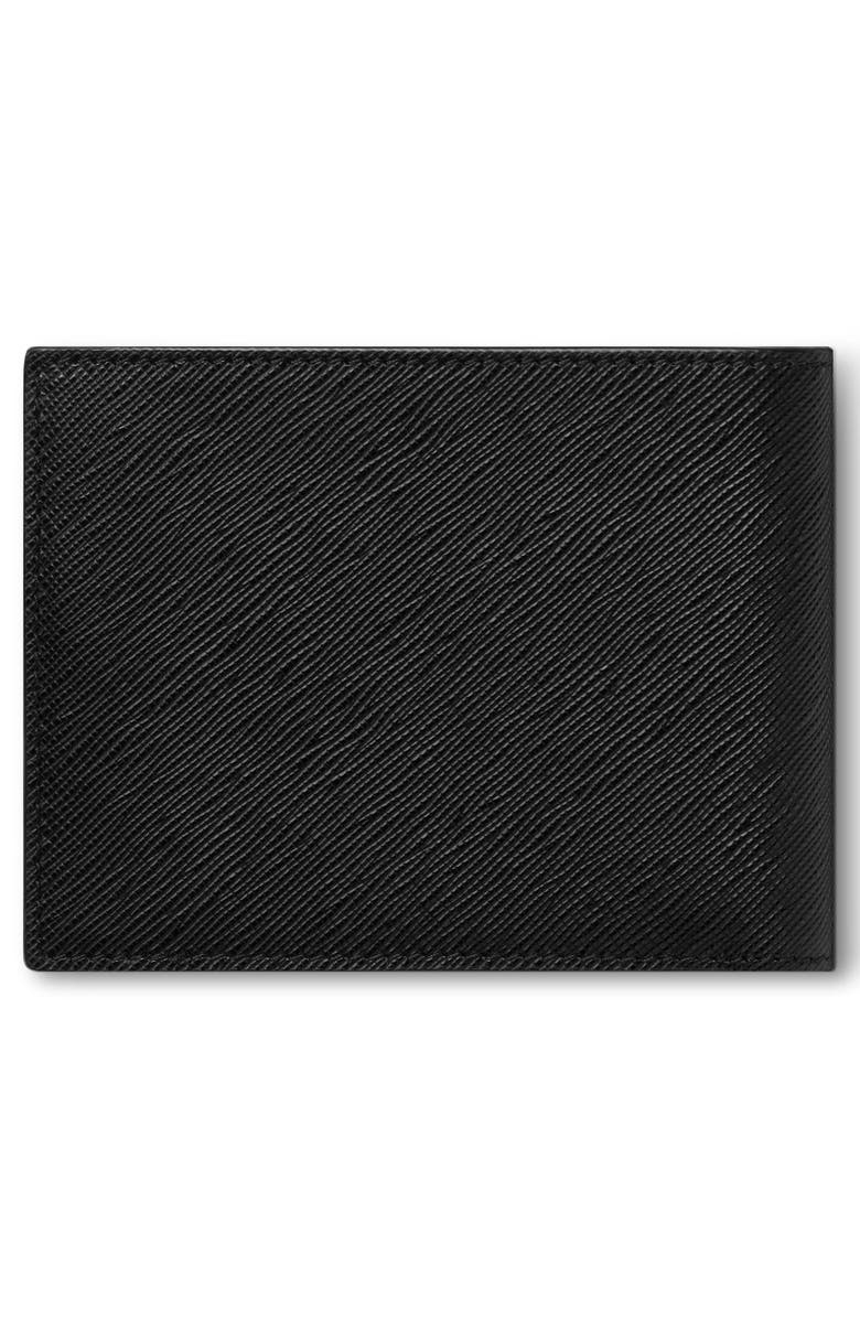 Montblanc Sartorial Leather Bifold Wallet, Alternate, color, Black