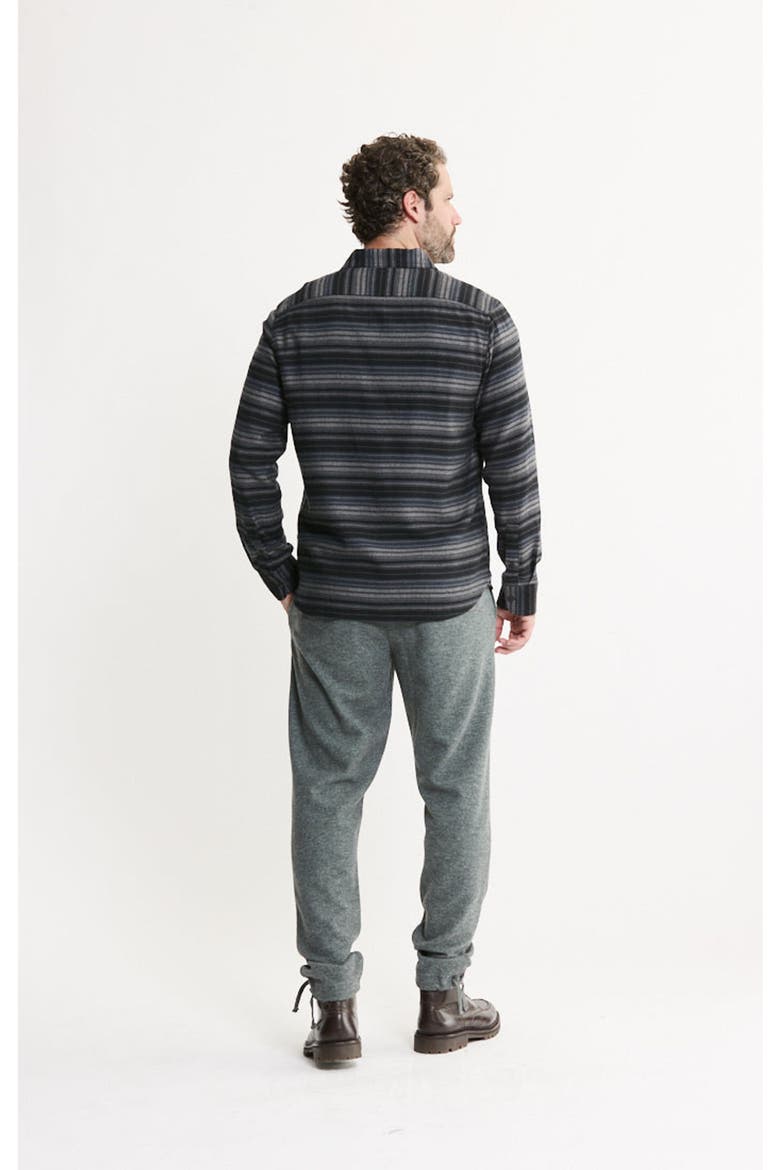 Rye Soft Touch Flannel Workshirt, Alternate, color, Black