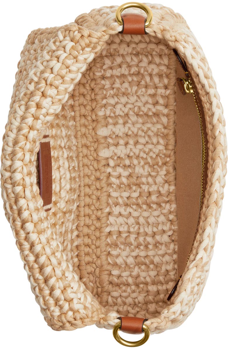 COACH Tabby Soft Crochet Shoulder Bag, Alternate, color,