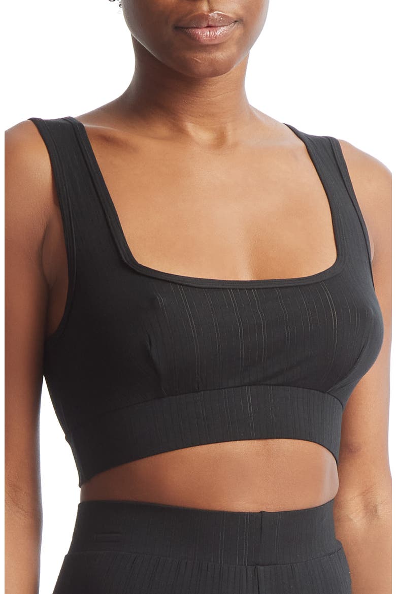 MellowLuxe™ Lounge Bralette, Main, color, BLACK
