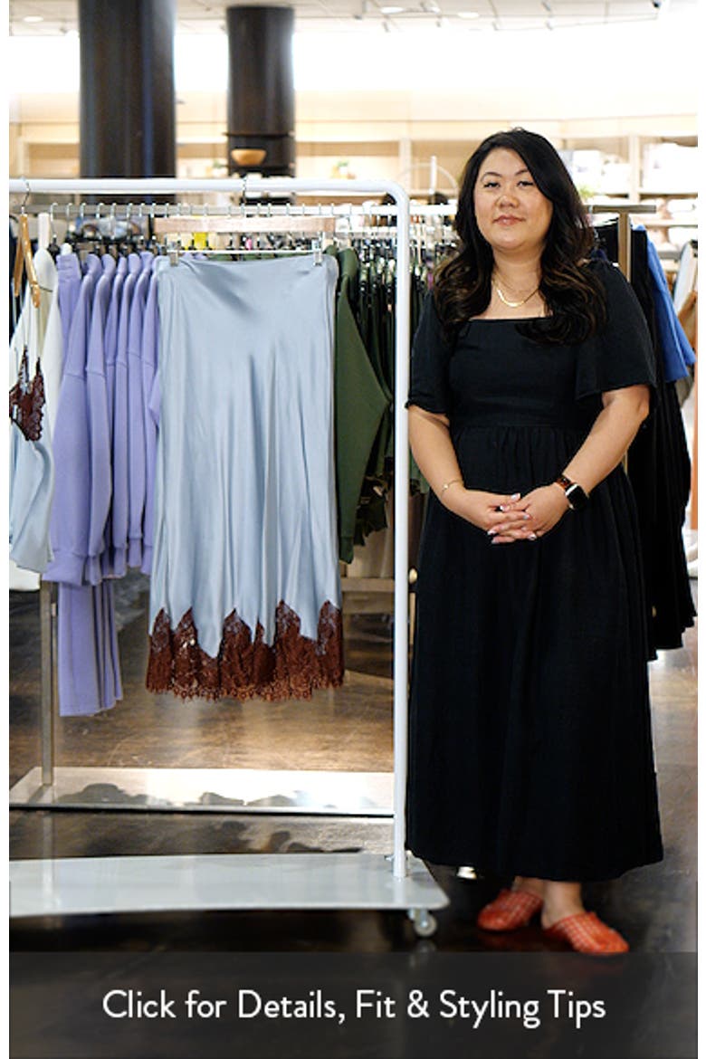 Carolina Lace Trim Silk Pajamas video
