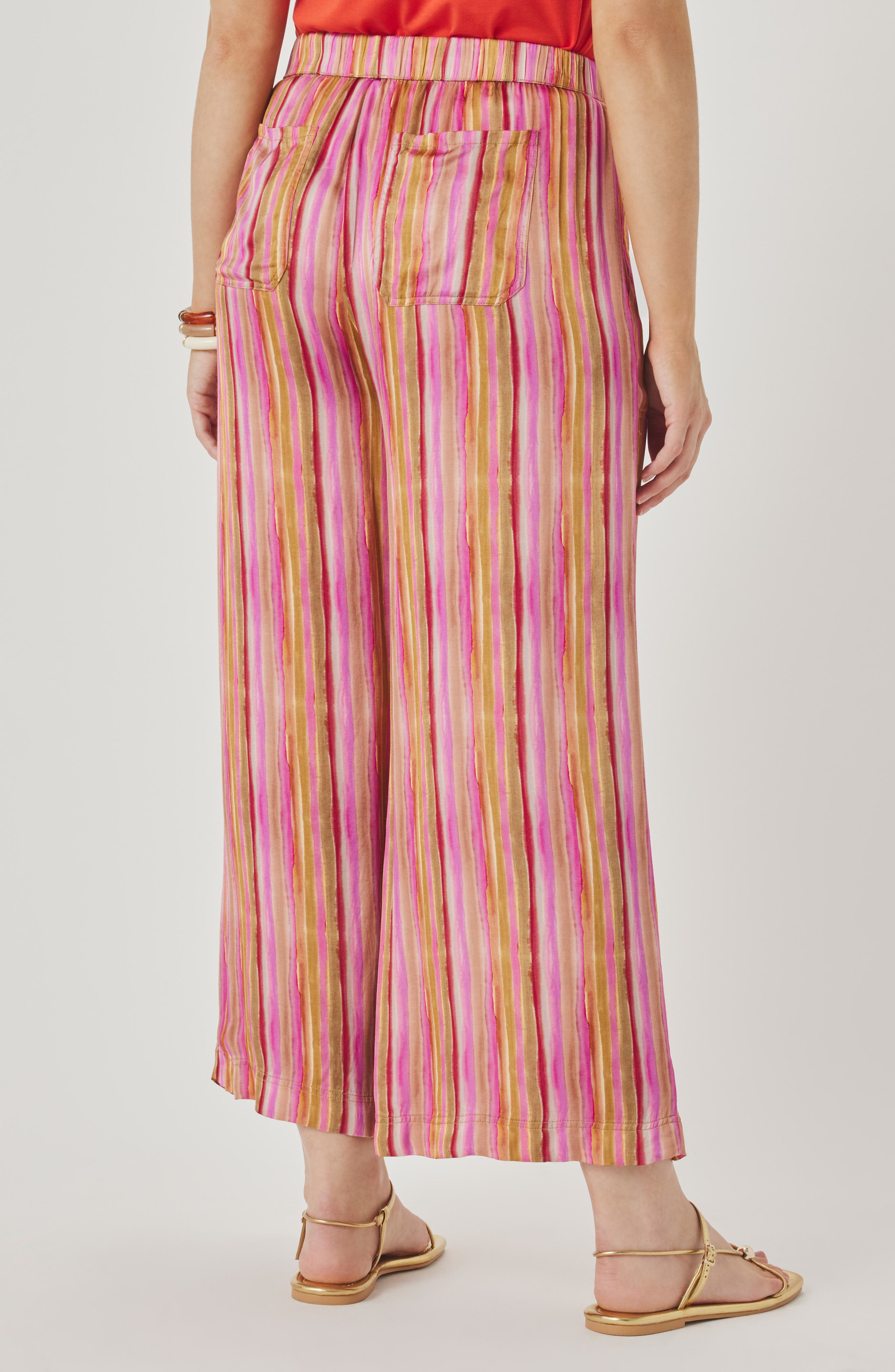 Angie Stripe Wide Leg Pants - image 2