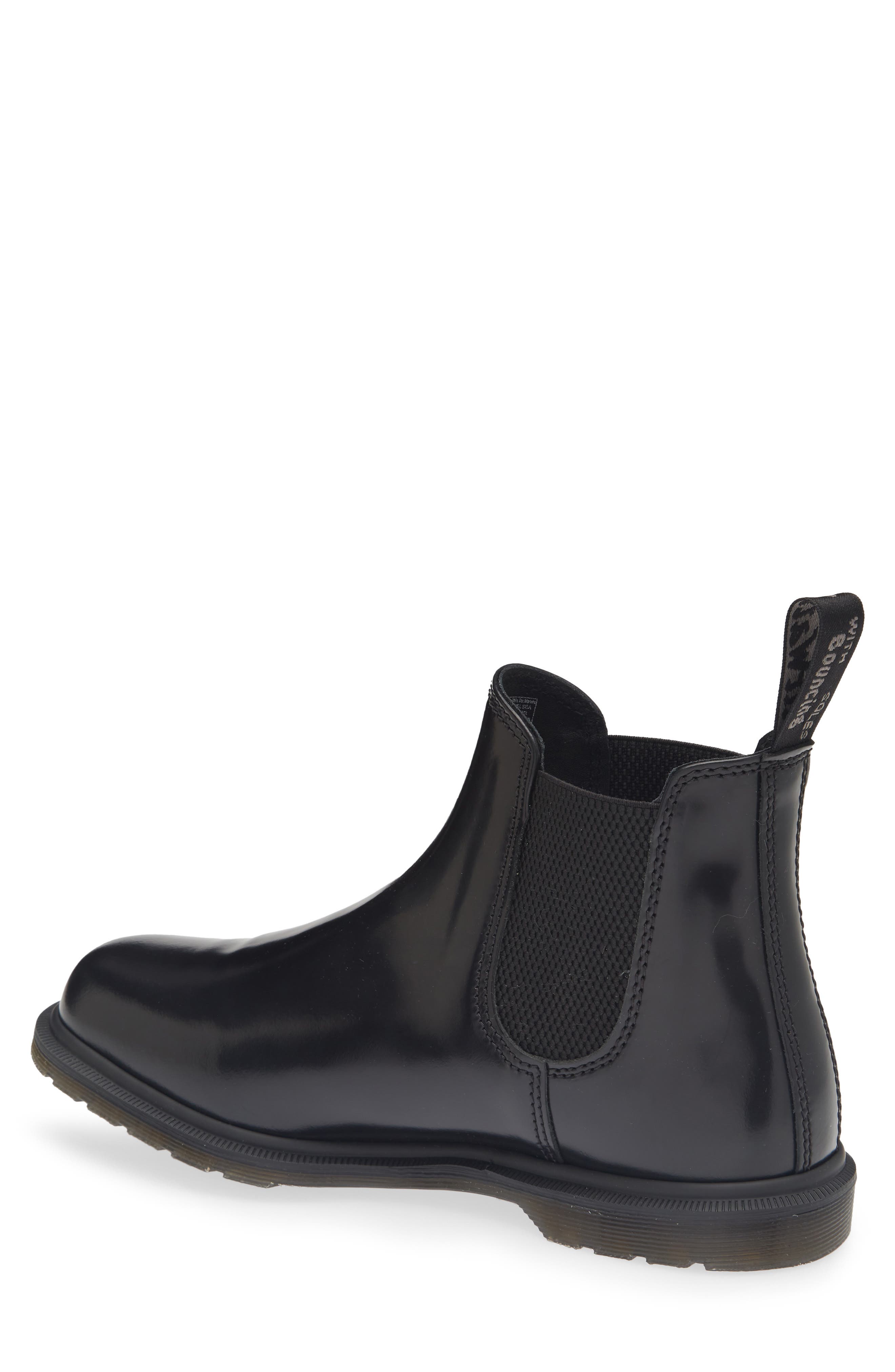 Mayfare Leather Chelsea Boot, Alternate, color, BLACK