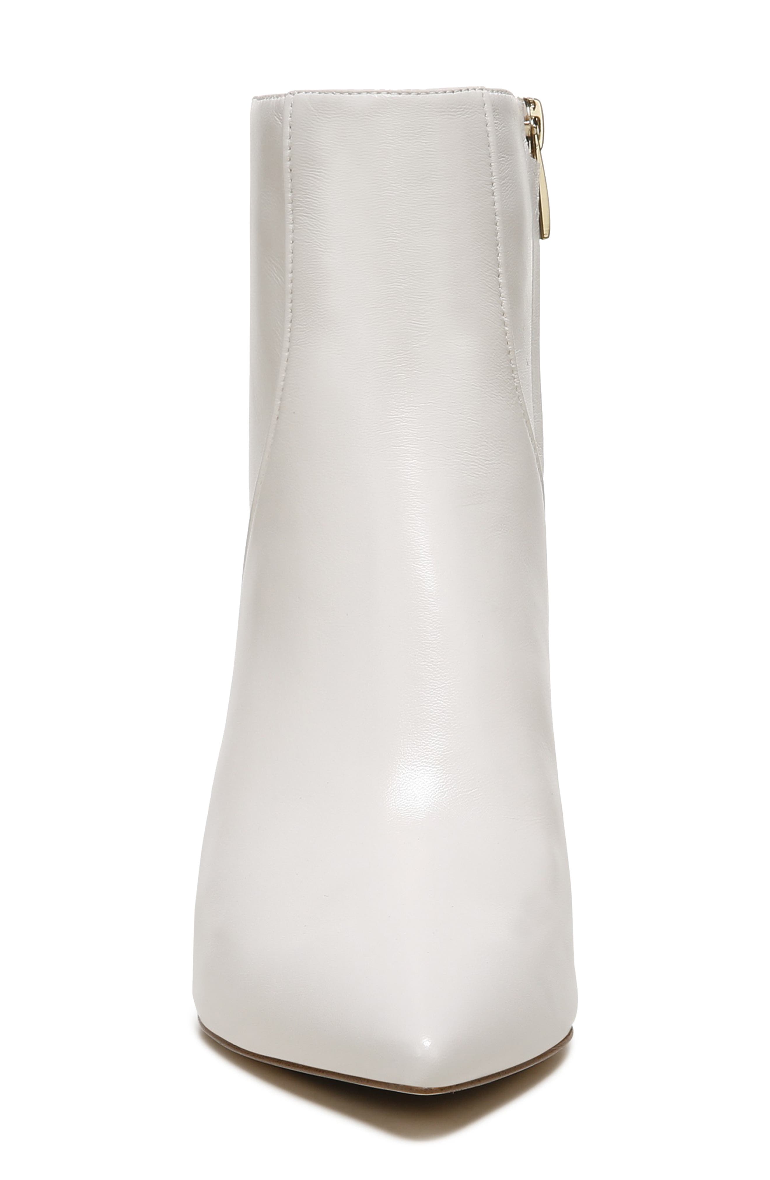 Florentine Bootie, Alternate, color, SATIN PEARL BEIGE LEATHER