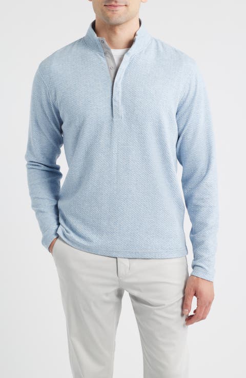 Ransel Quarter Snap Placket Pullover