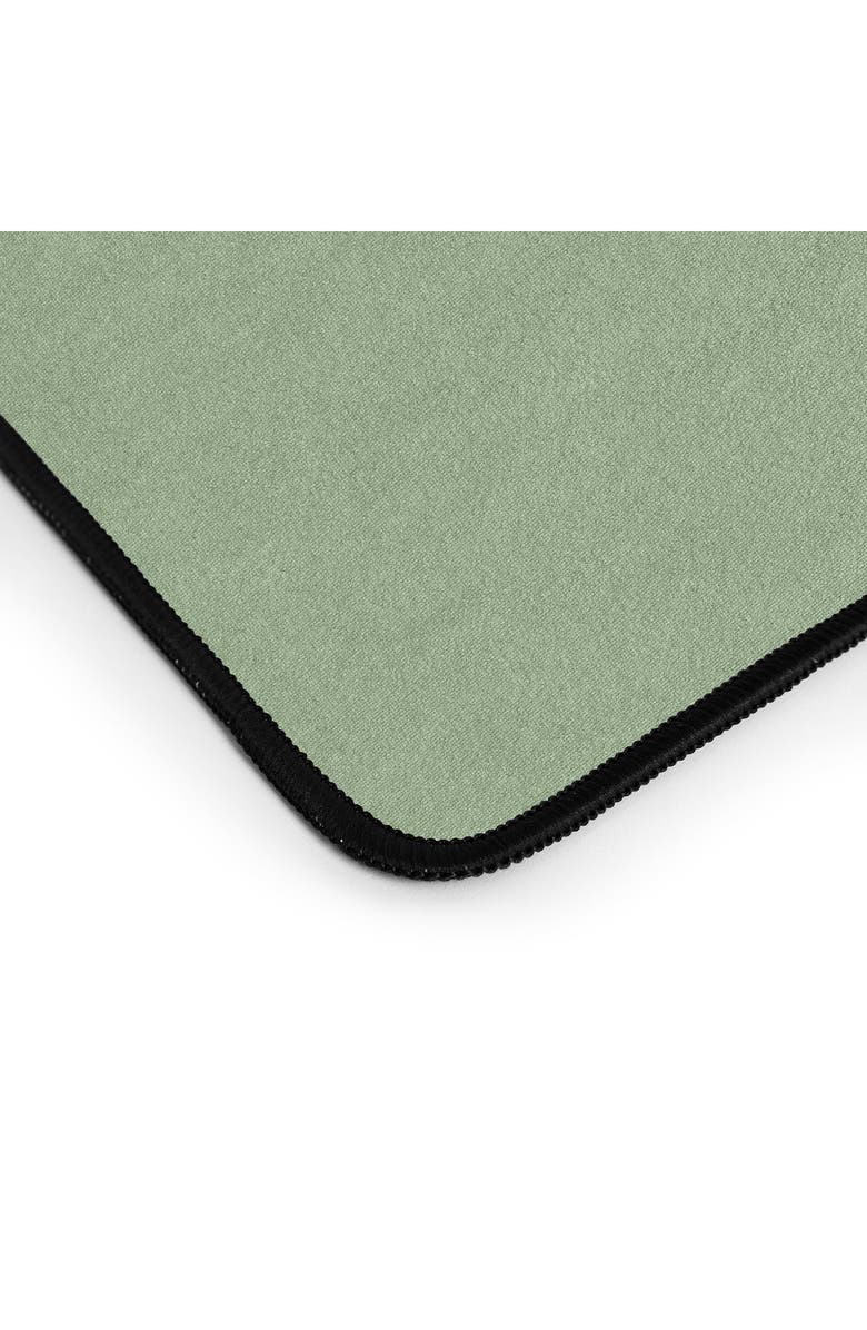 Deny Designs Rainbow Stripes Desk Mat, Alternate, color, Ivory Multi