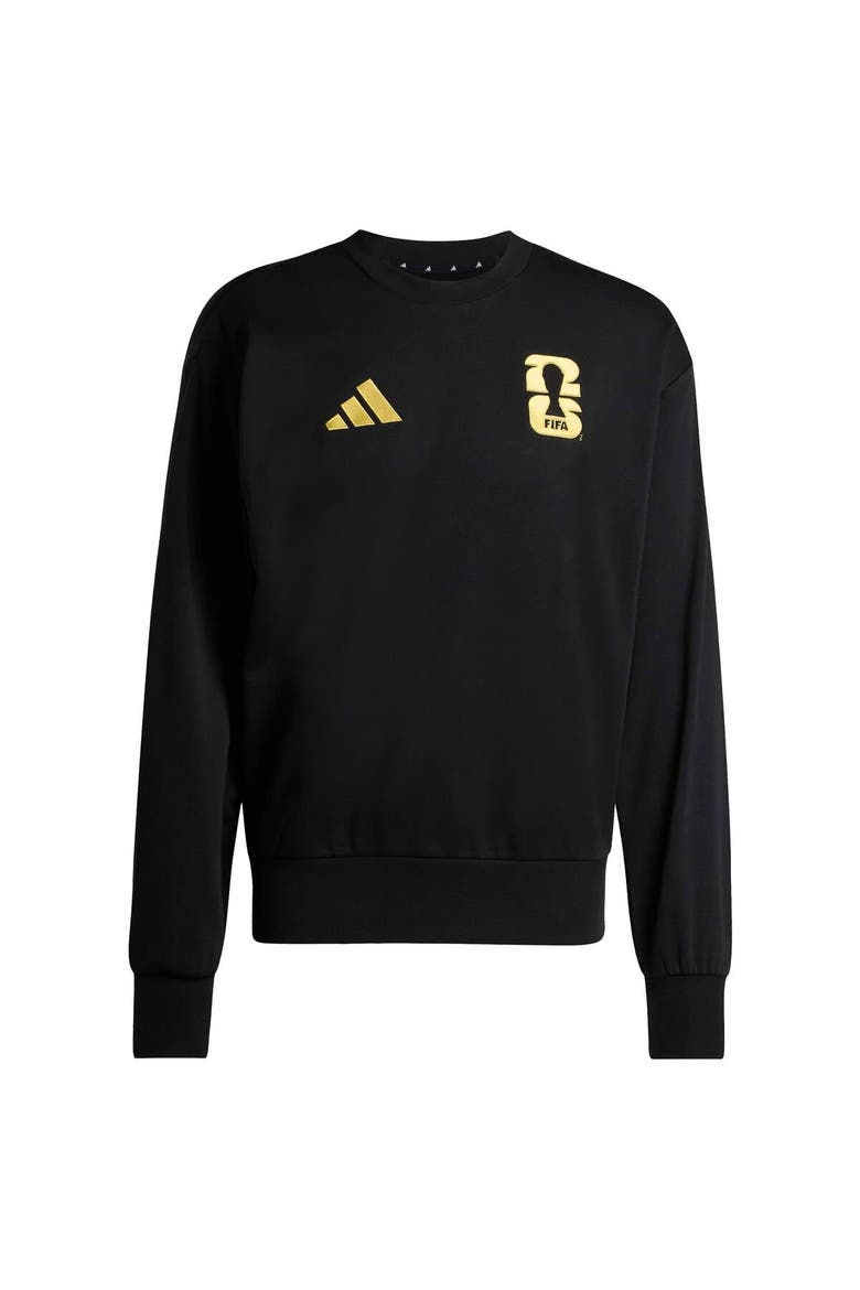 Men's adidas Black 2026 FIFA World Cup Official Emblem Sweatshirt, Main, color, Black