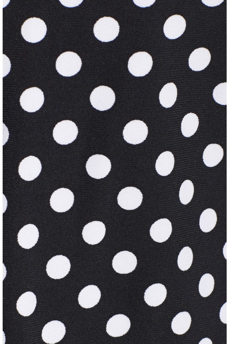 Magic Suit by Miraclesuit® 'Rita' Polka Dot Tankini Top, Alternate, color, BLK/WHITE