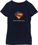 Supergirl Girl's Supergirl New Official Logo Graphic T-Shirt