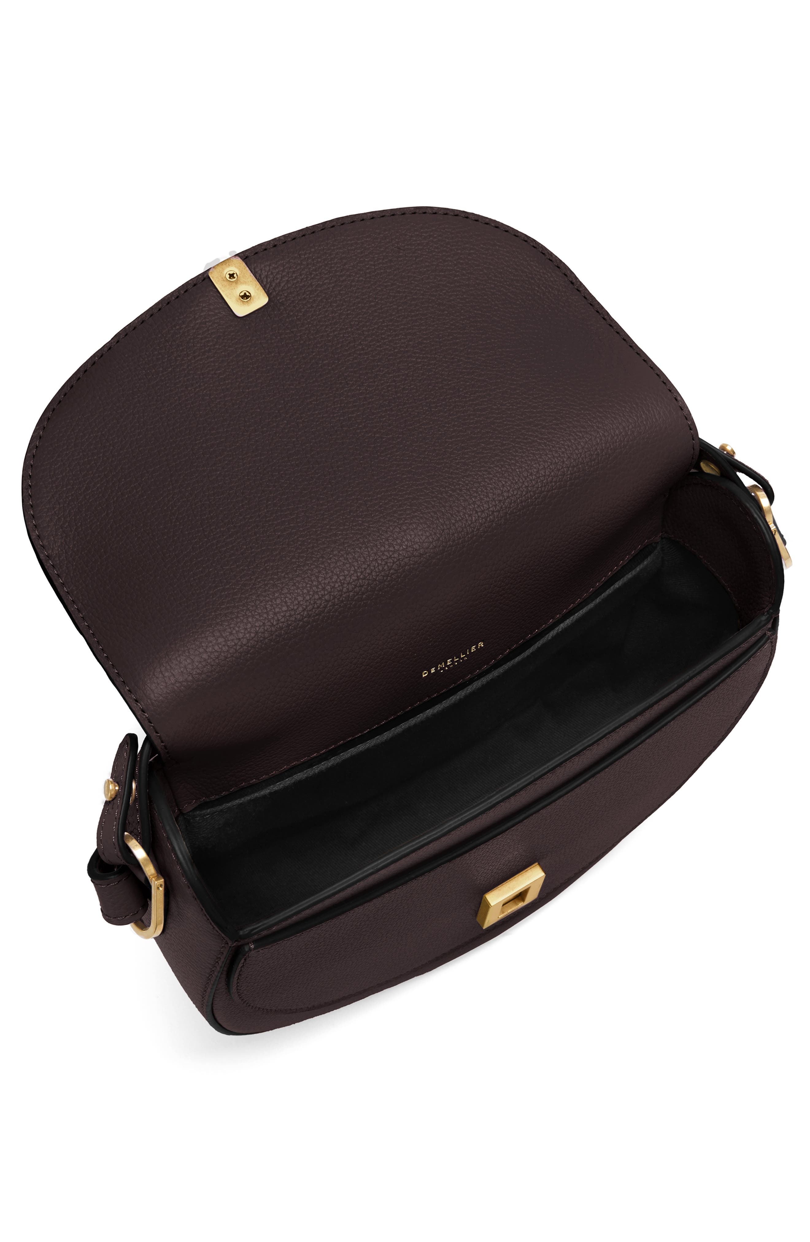 N127 The Siena Saddle Bag, Alternate, color, BORDEAUX