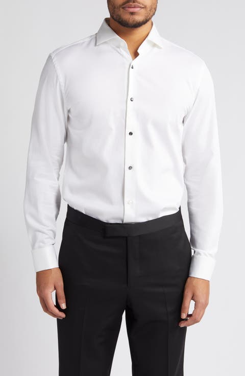 Hank Slim Fit Tuxedo Shirt (Regular, Big & Tall)