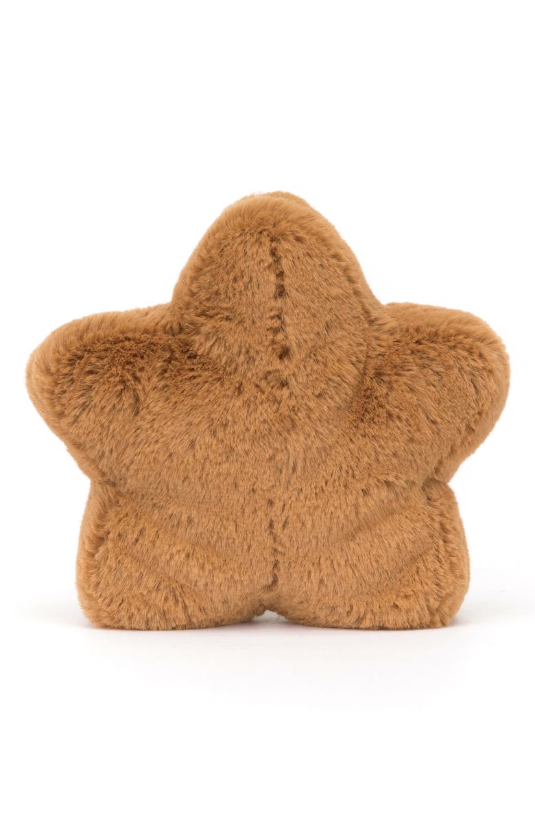Jellycat Amuseables Star Cookie Stuffed Animal, Alternate, color, Brown