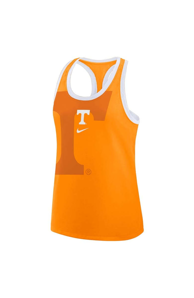 Nike Women's Nike Tennessee Orange Tennessee Volunteers Primetime Tri-Blend Racerback Tank Top, Alternate, color, Tennessee Orange