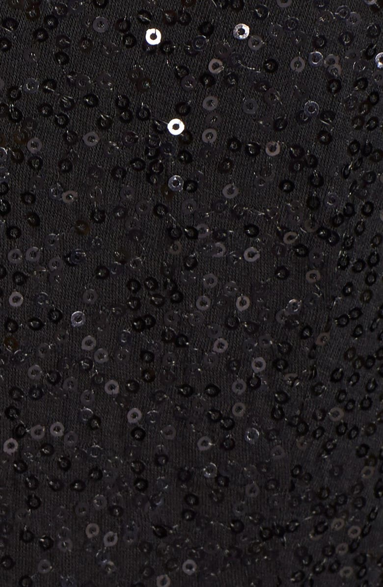 Maia Sequin Jersey Fit & Flare Dress, Alternate, color,