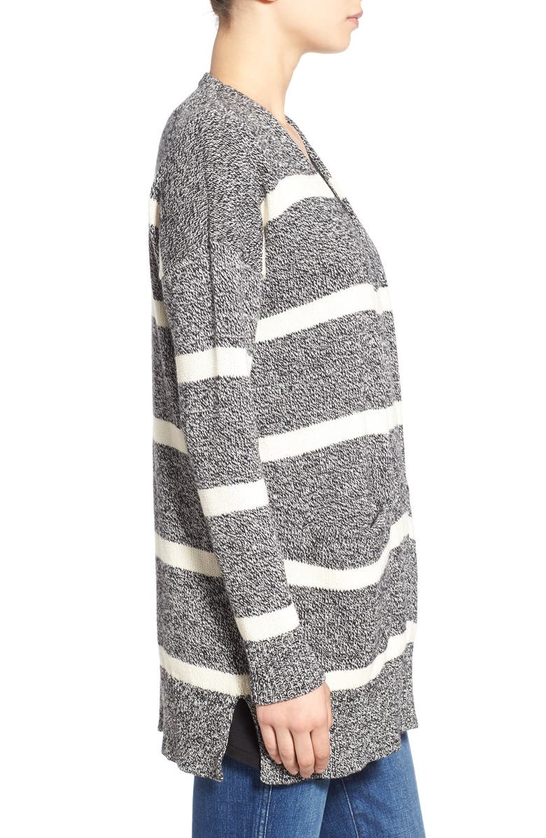Madewell 'Charlie' Stripe Cardigan, Alternate, color, 