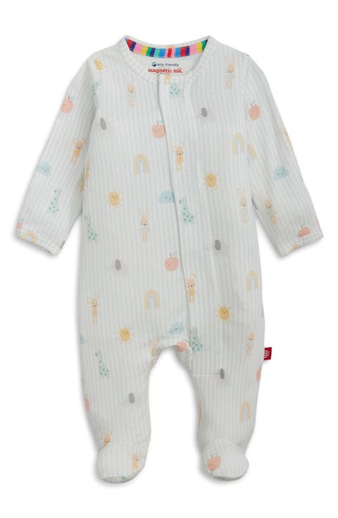 Lullaby Sky Magnetic Convertible Footie (Baby)