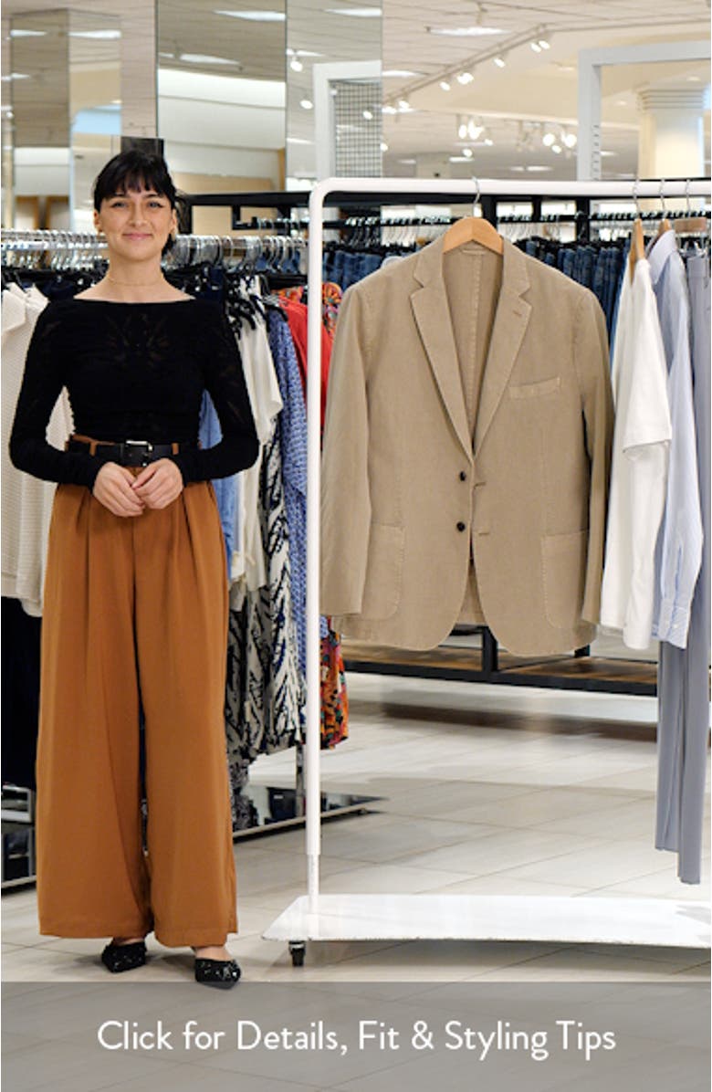 The Jackson Cotton & Linen Soft Coat, sales video thumbnail